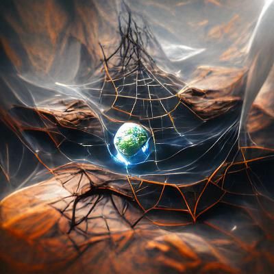 Earth in a Cobweb