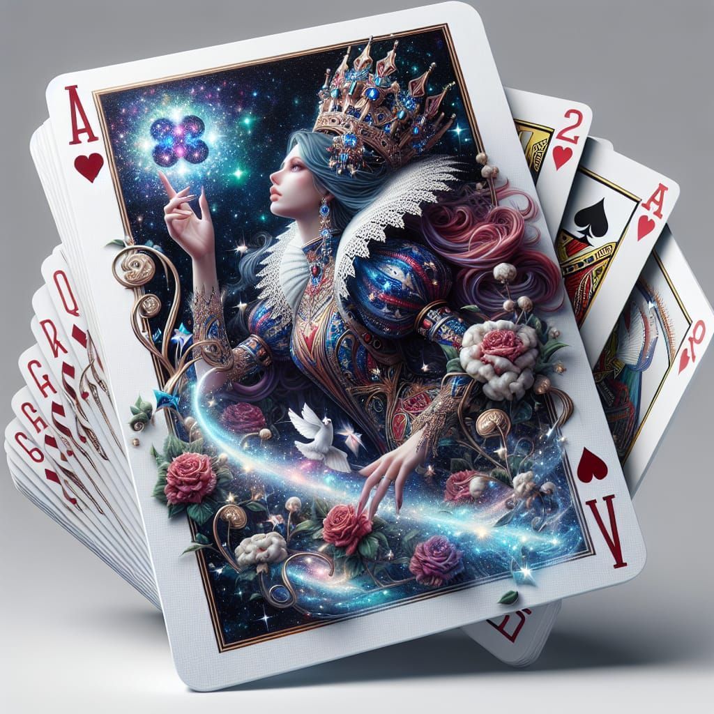 Queen of Hearts  by @EveCrowe