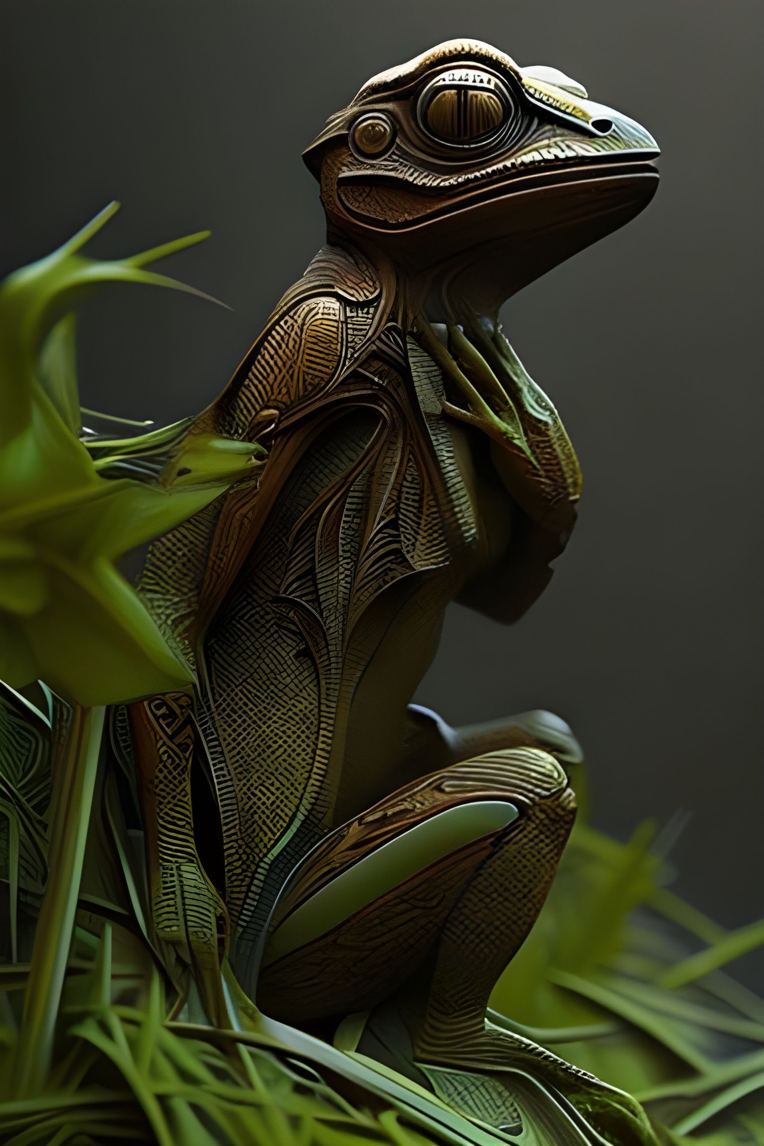 Tree frog  by @cyan