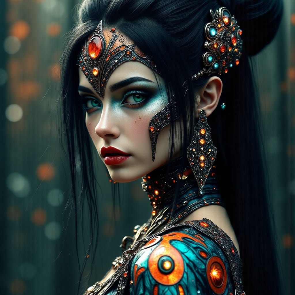 A captivating glance...  by @J D