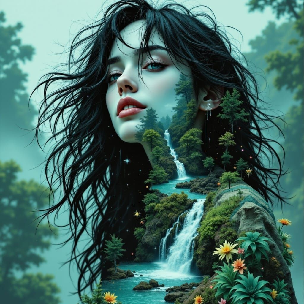 Her jungle   by @Babushkats