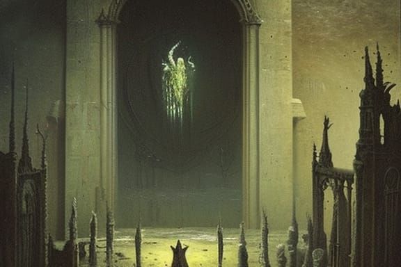 Haunted Desecrated Cathedral