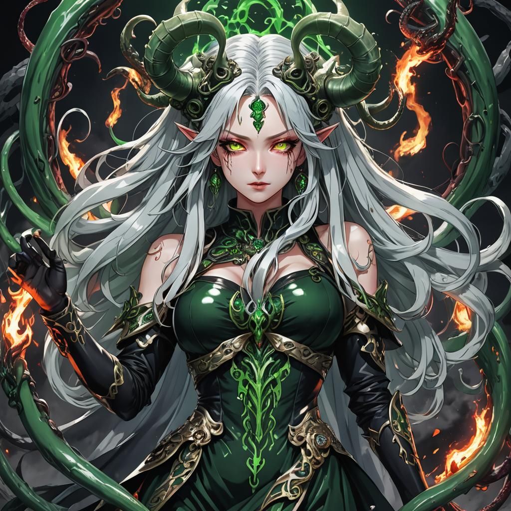 Tiamat 1st form : the demoness of hell
