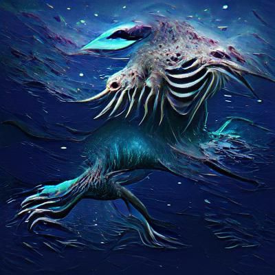 deep oceanic creature - AI Generated Artwork - NightCafe Creator