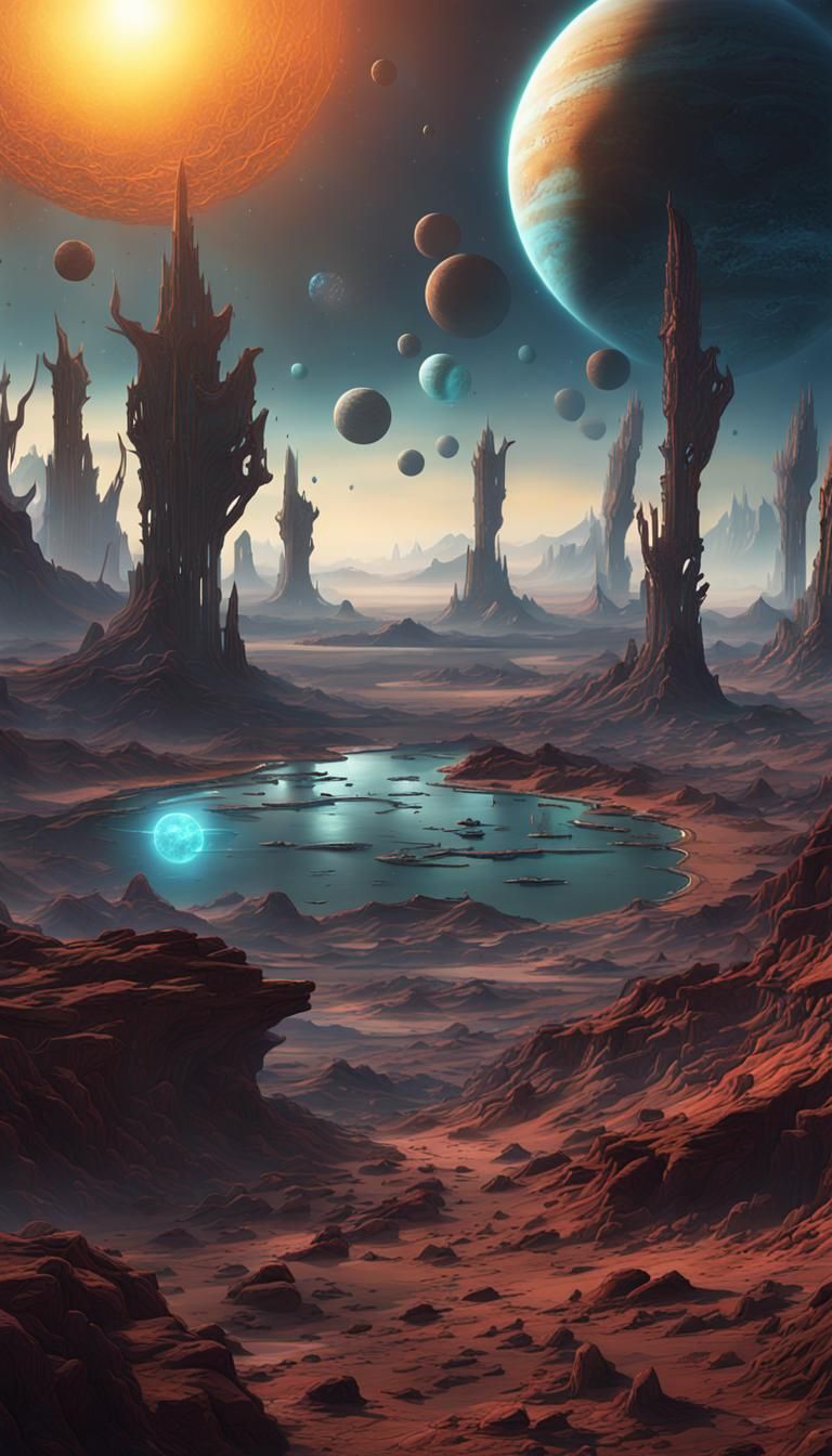 A distant dawn
