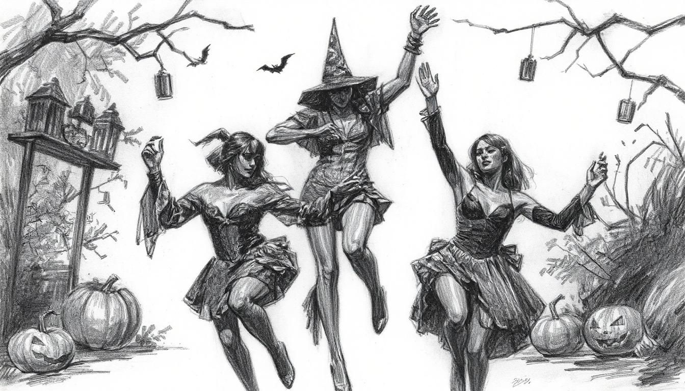 Halloween BLACK and WHITE