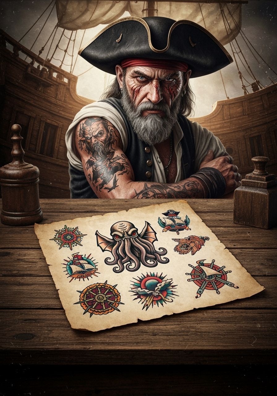 pirate tatoos