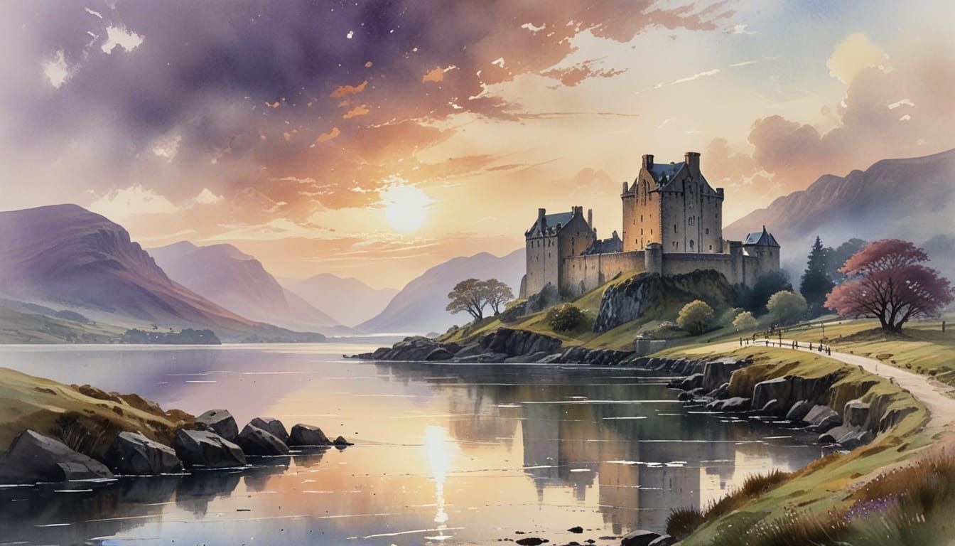 Echoes of Eilean Donan  by @Nednut4362
