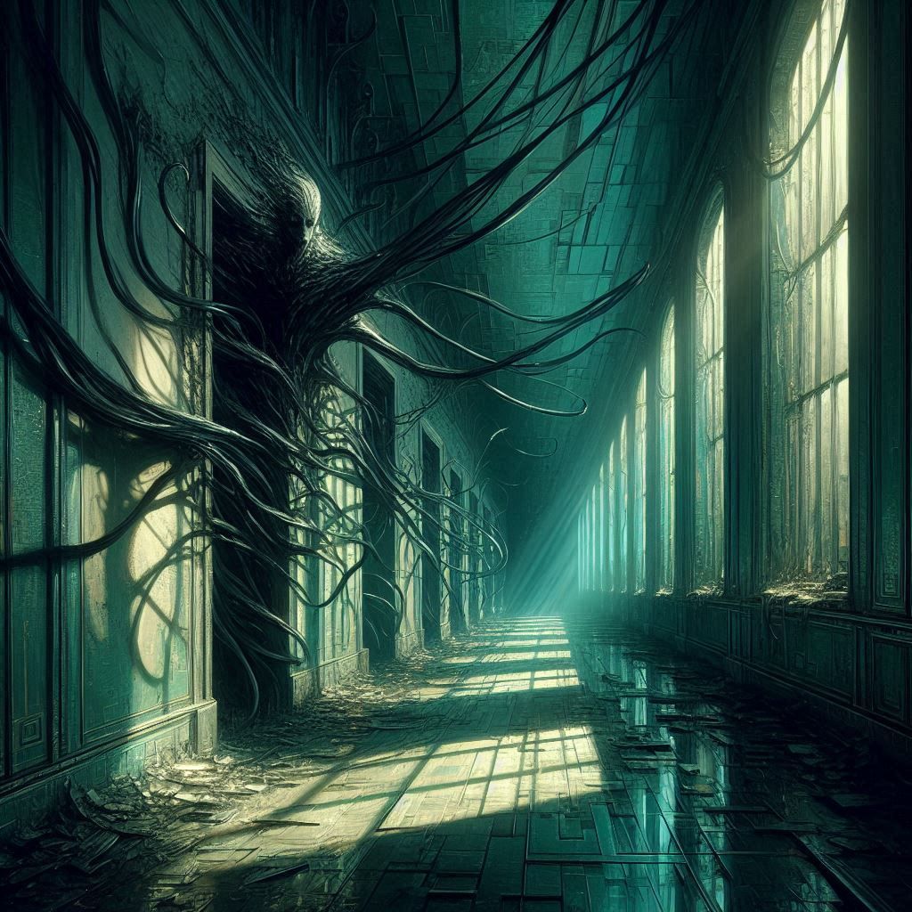 Whispers in the Dark: The Corridor of Shadows  by @Uwork