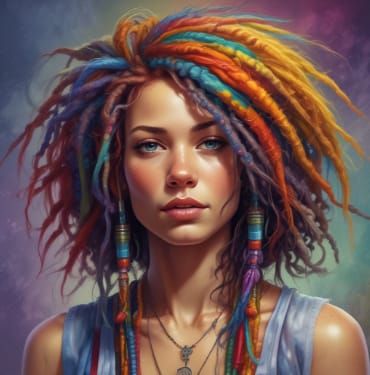 Rainbow Dreads