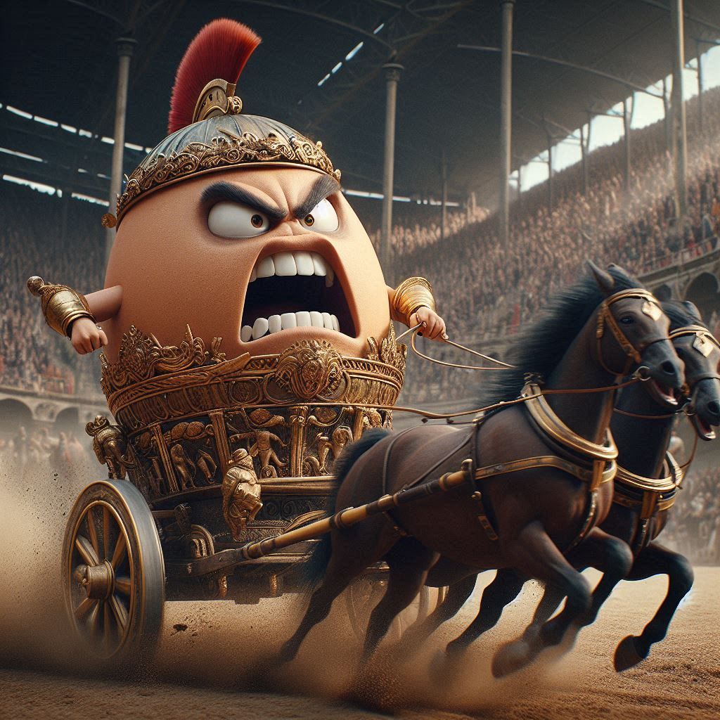 Angry Eggs: Exshellius Angros, Charioteer