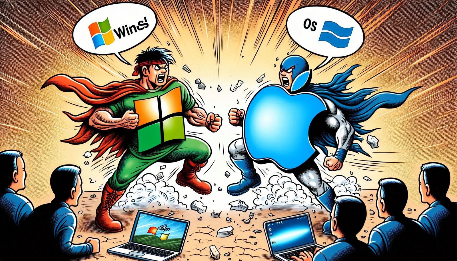 Everyday Enemies - Windows vs Apple OS