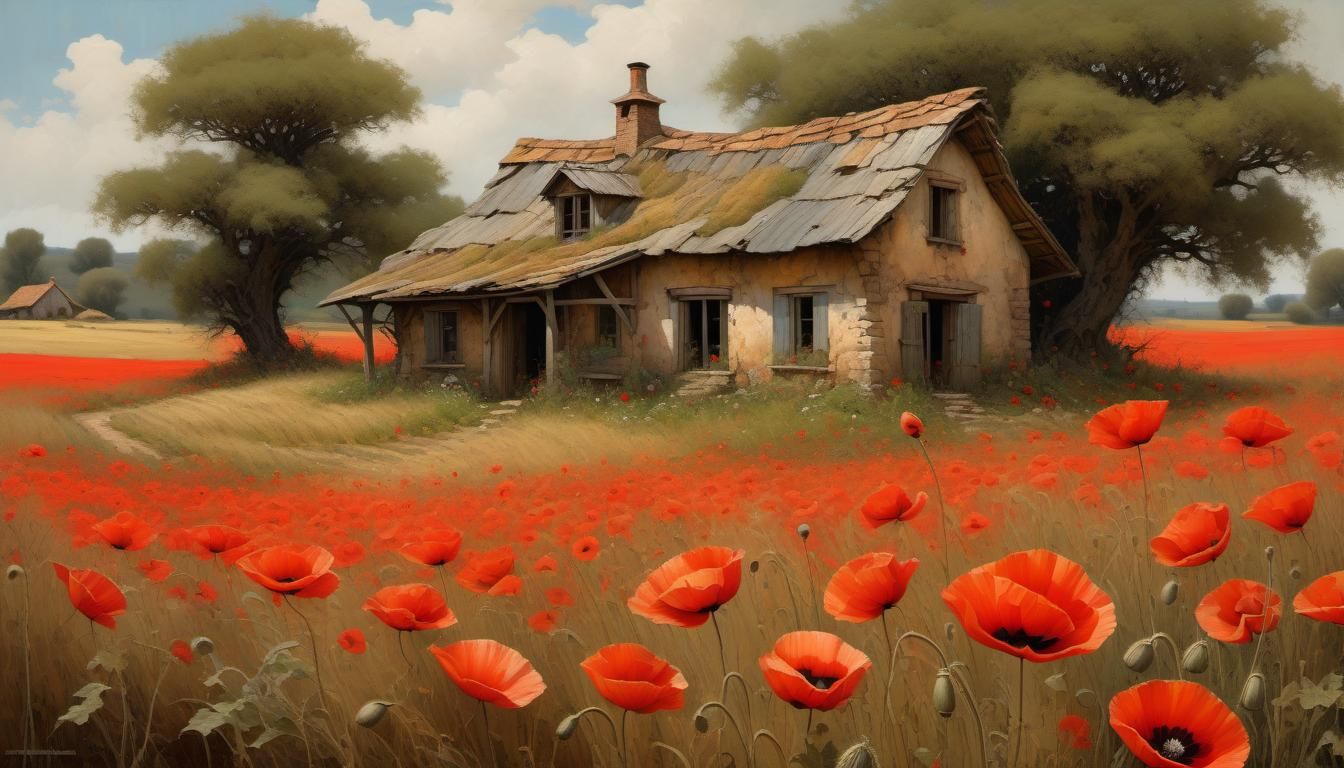 Abandoned farmhouse