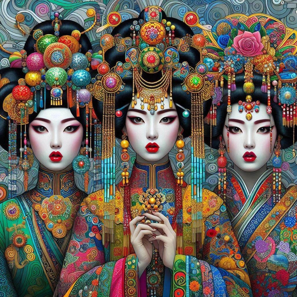 3 Geishas