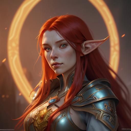 High elf priestess - AI Generated Artwork - NightCafe Creator