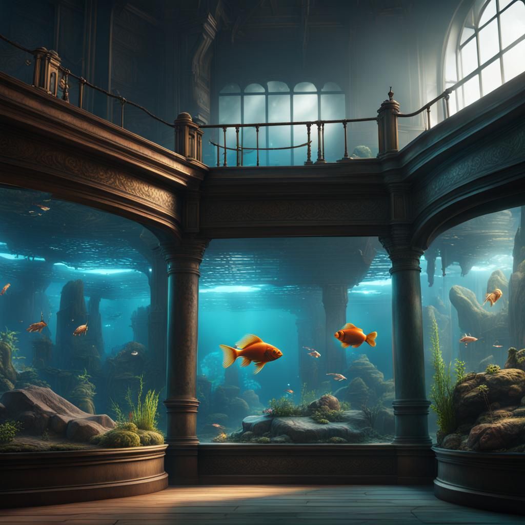giant fish tanks