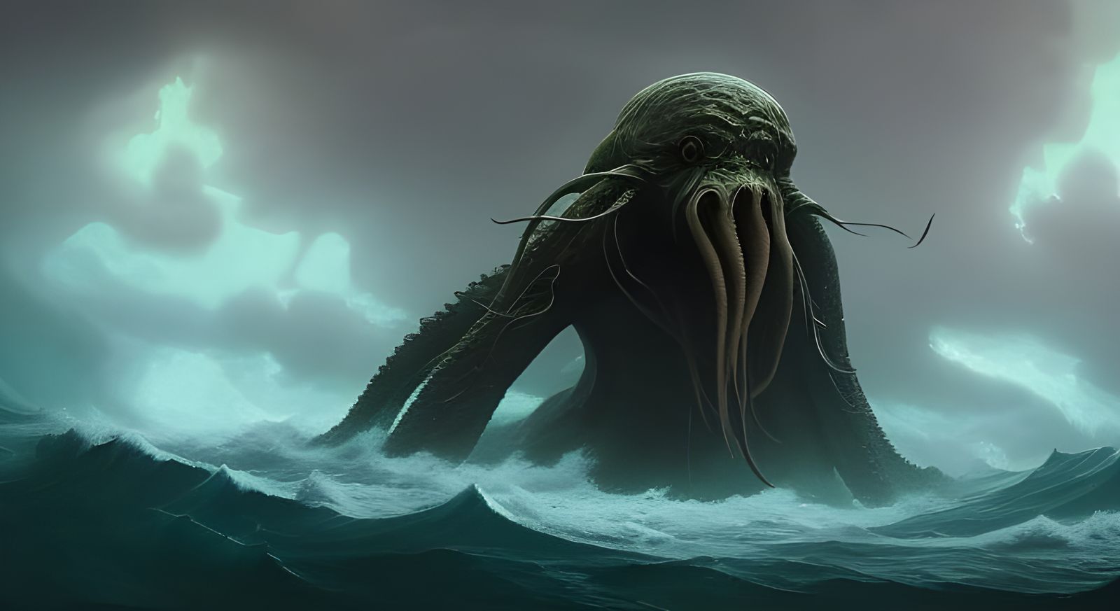 Cthulhu is coming - AI Generated Artwork - NightCafe Creator