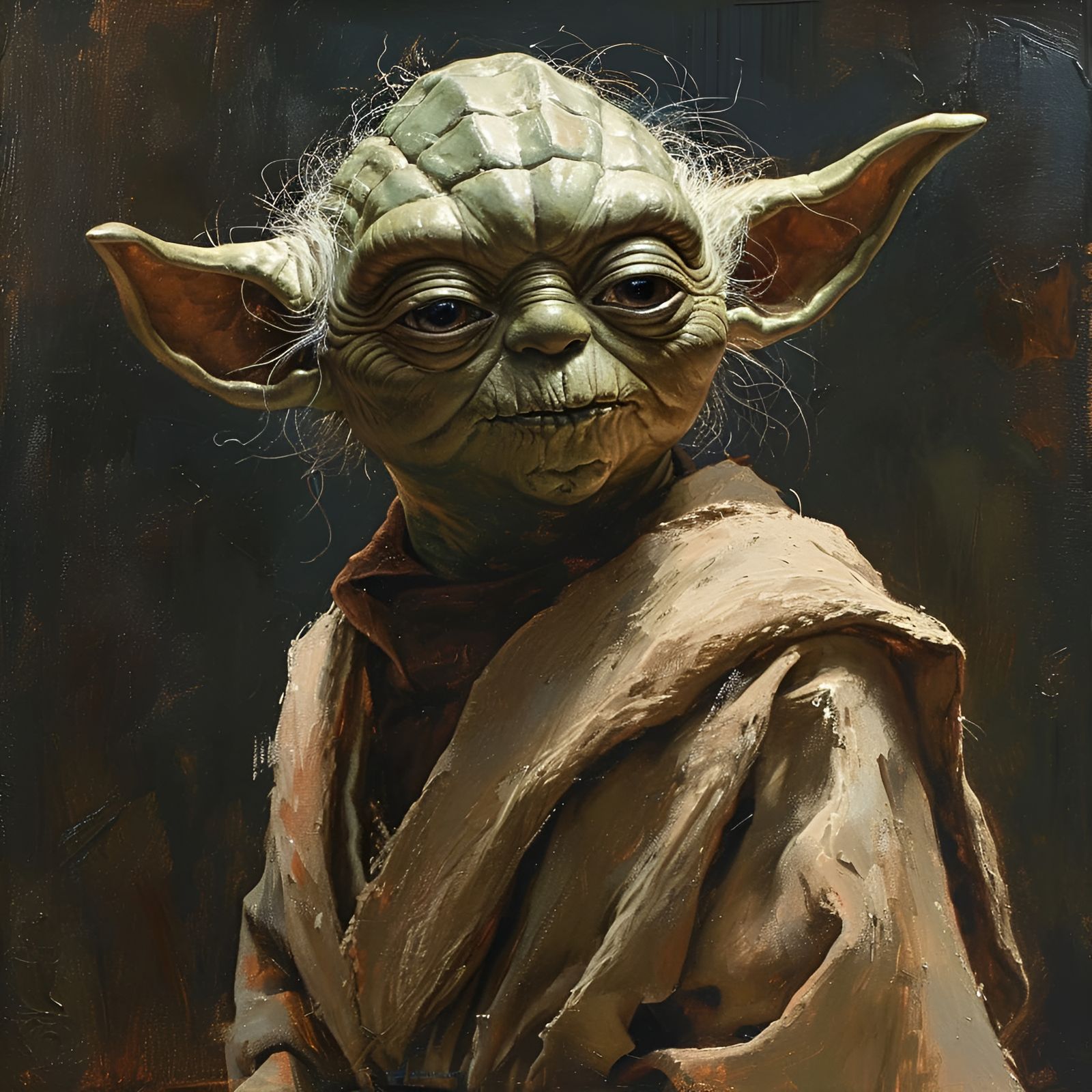 “Called me frog man, you did.”