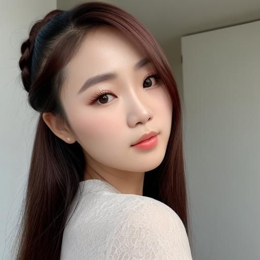 Hương Phan, Cute, Vietnamese girl, 18-year-old, round face, neutral ...