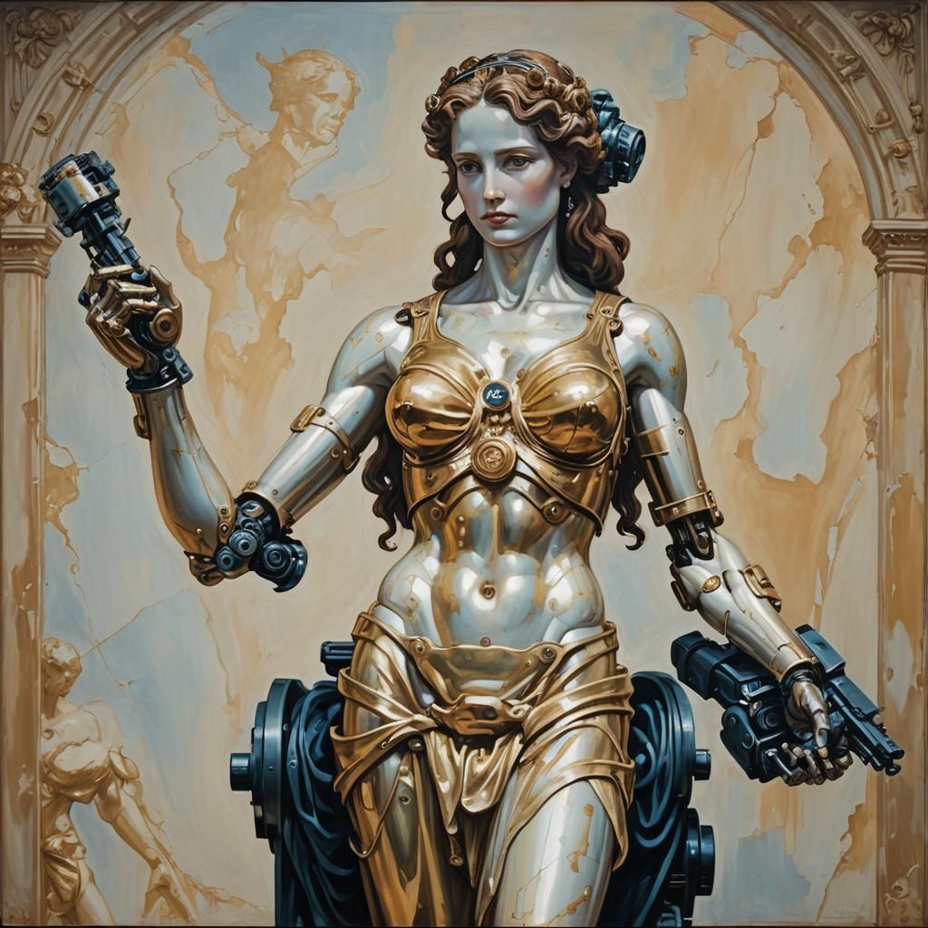 Venus from milo, Terminator style