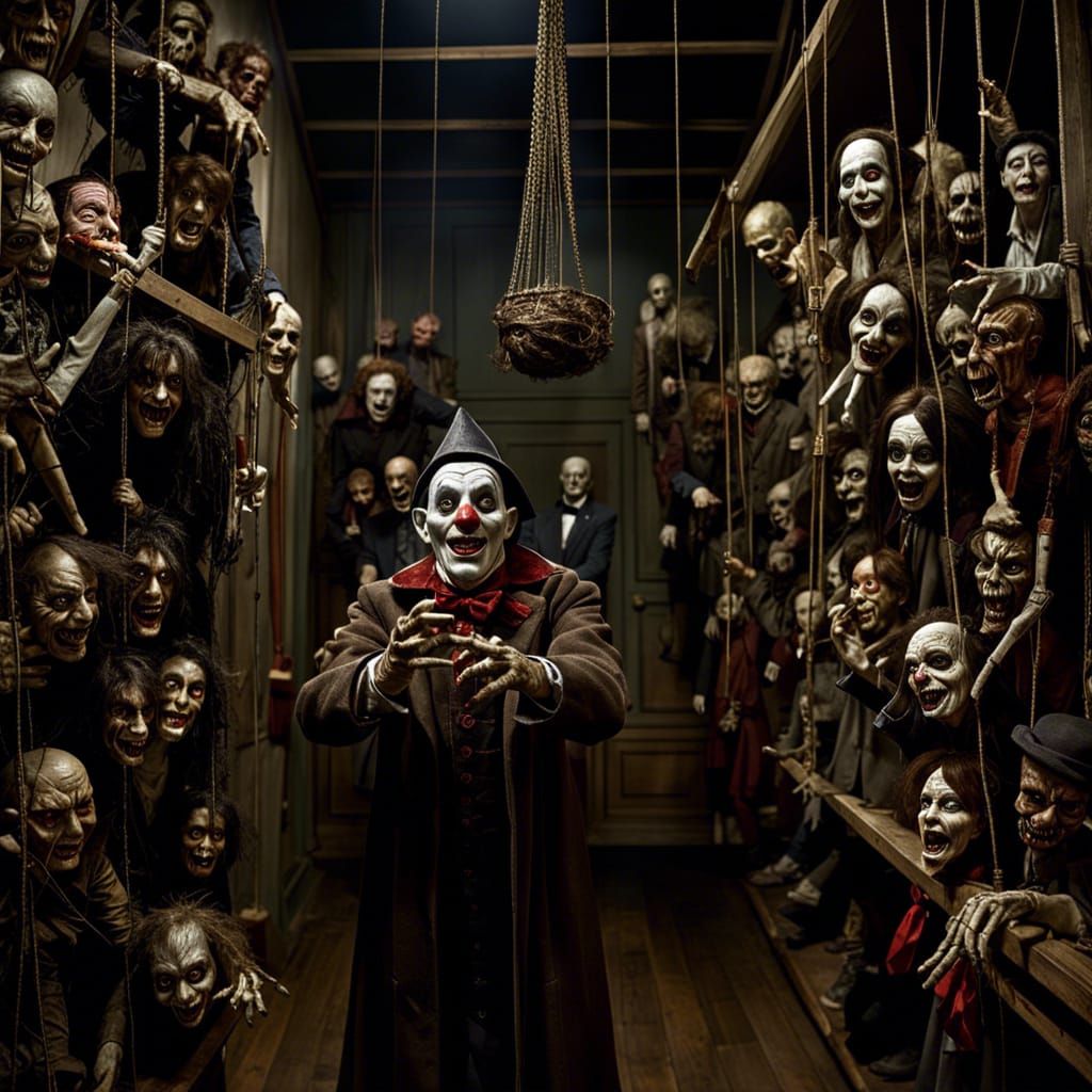 Museum of Forgotten Marionettes   by @TaraLynn