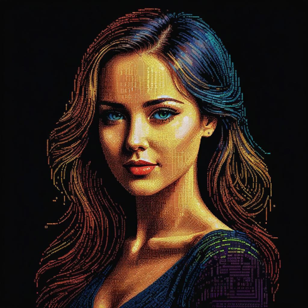 Words portrait II - AI Generated Artwork - NightCafe Creator