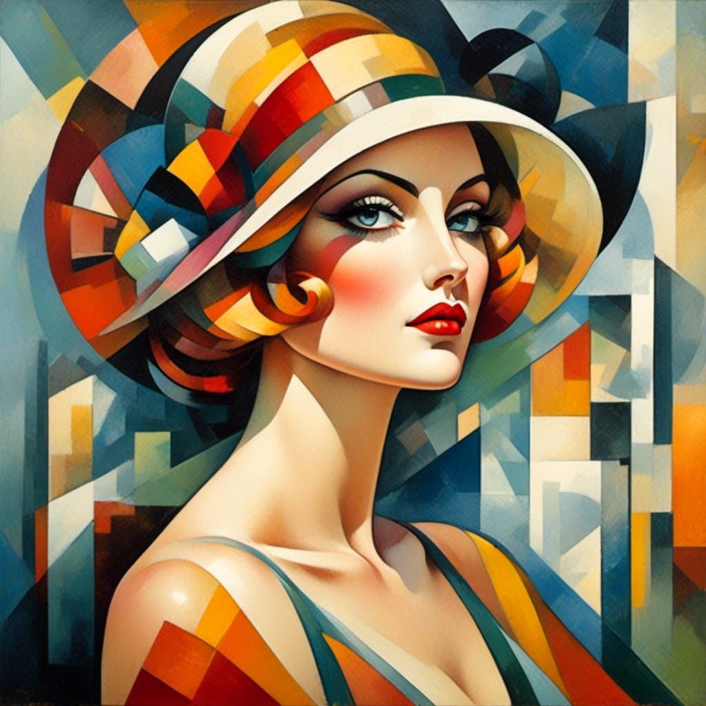 Cubist Style Drawing