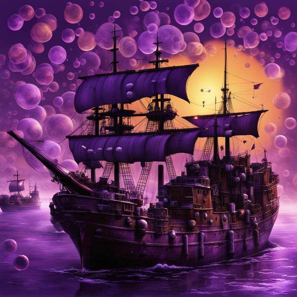Bubble Blowing Ship