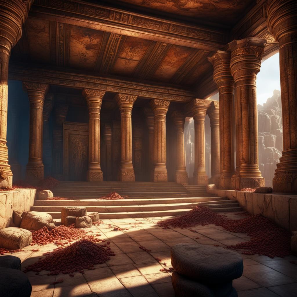 Inside the Baal temple in Carthage