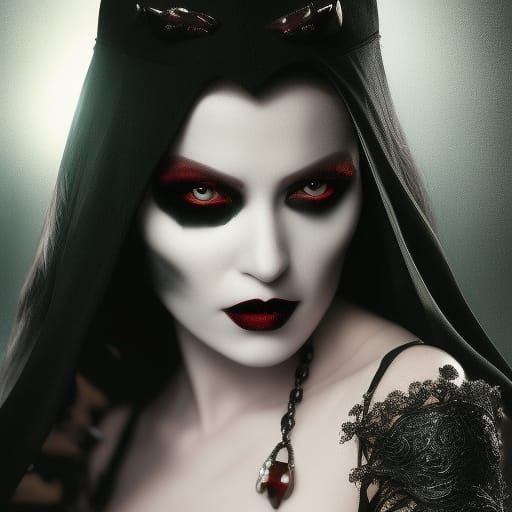 Dark Bride - AI Generated Artwork - NightCafe Creator