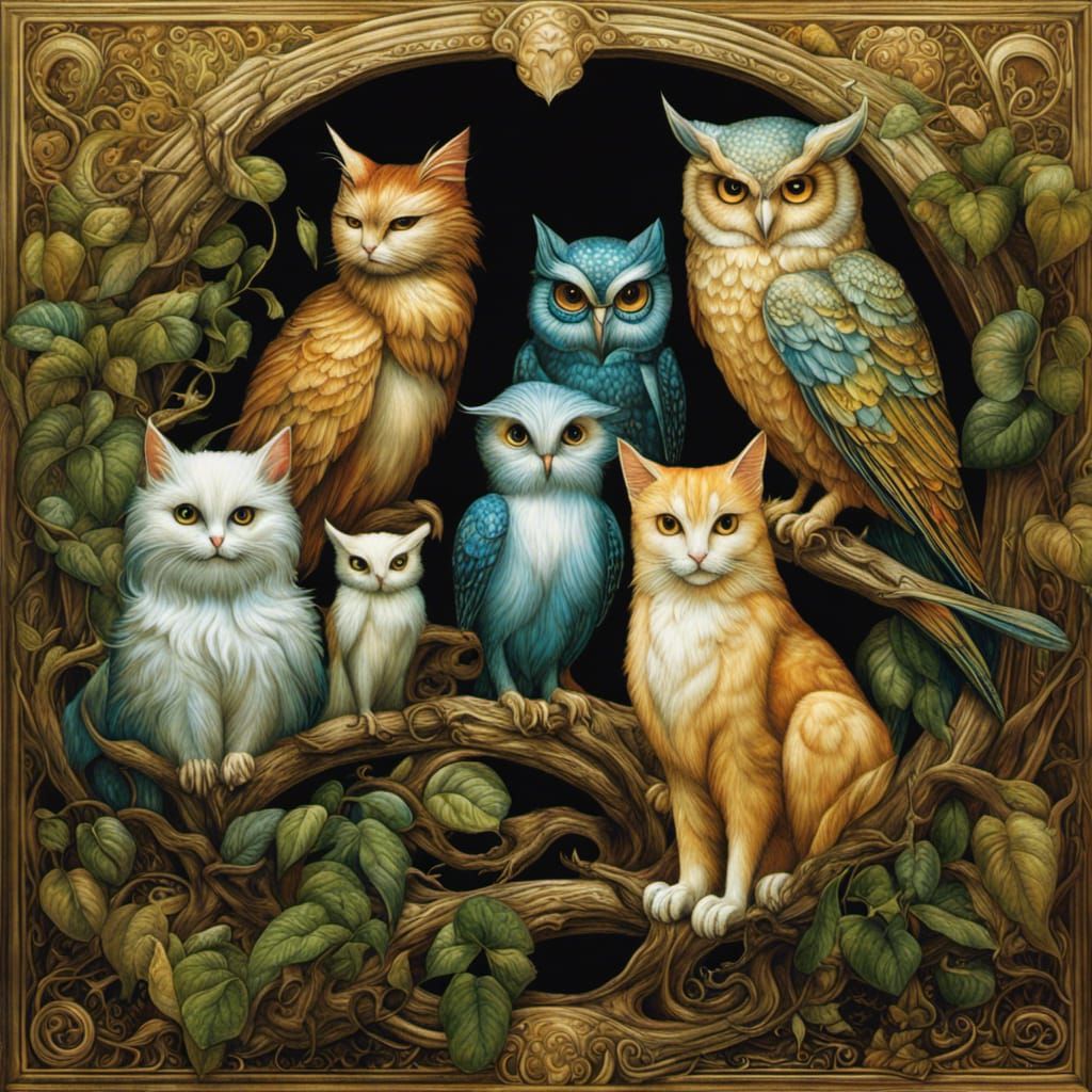 Cats & Owls
