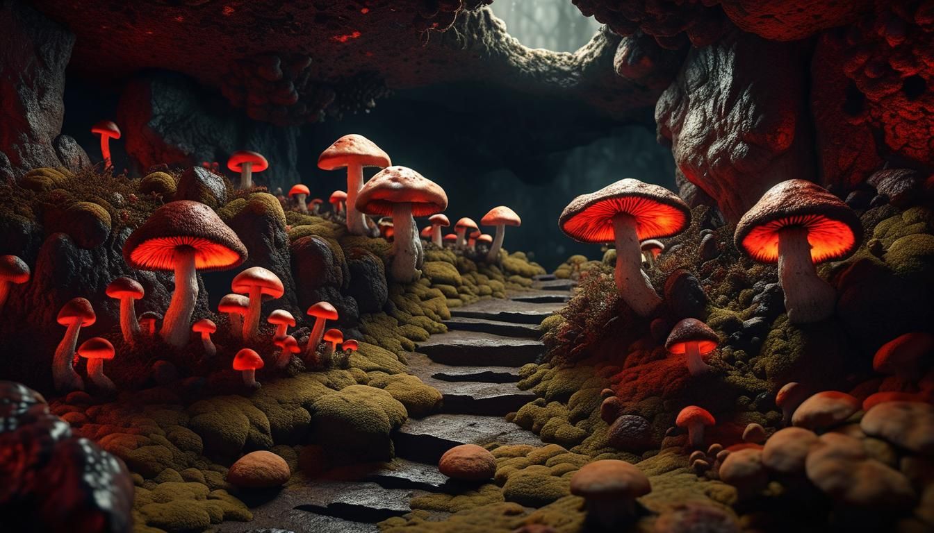 Dusky Cavern By Shroom