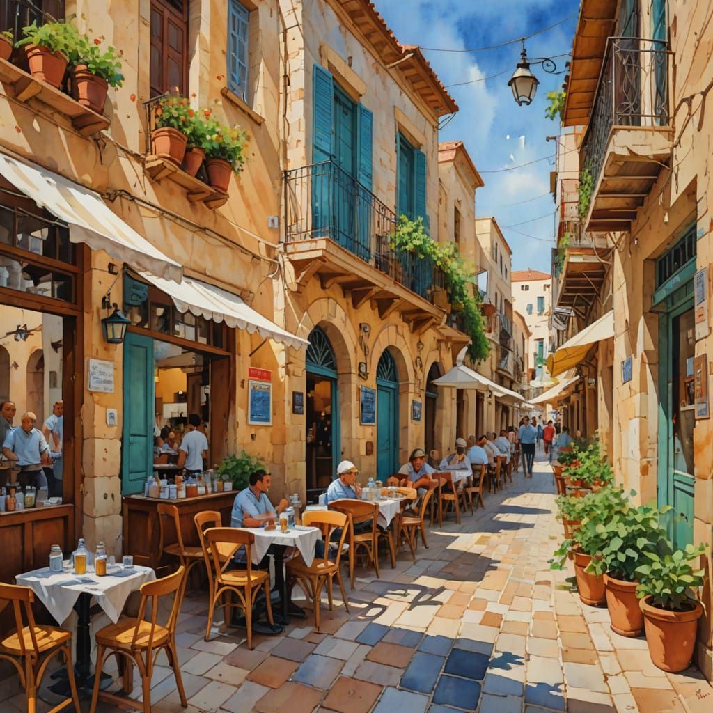 Crete 2  by @Mondtaenzerin