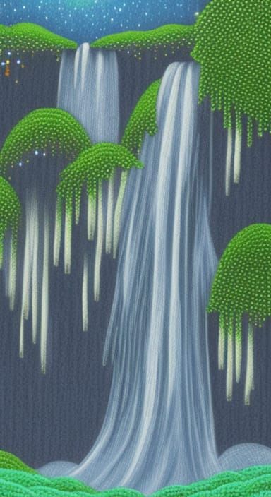 Conceptual Waterfalls