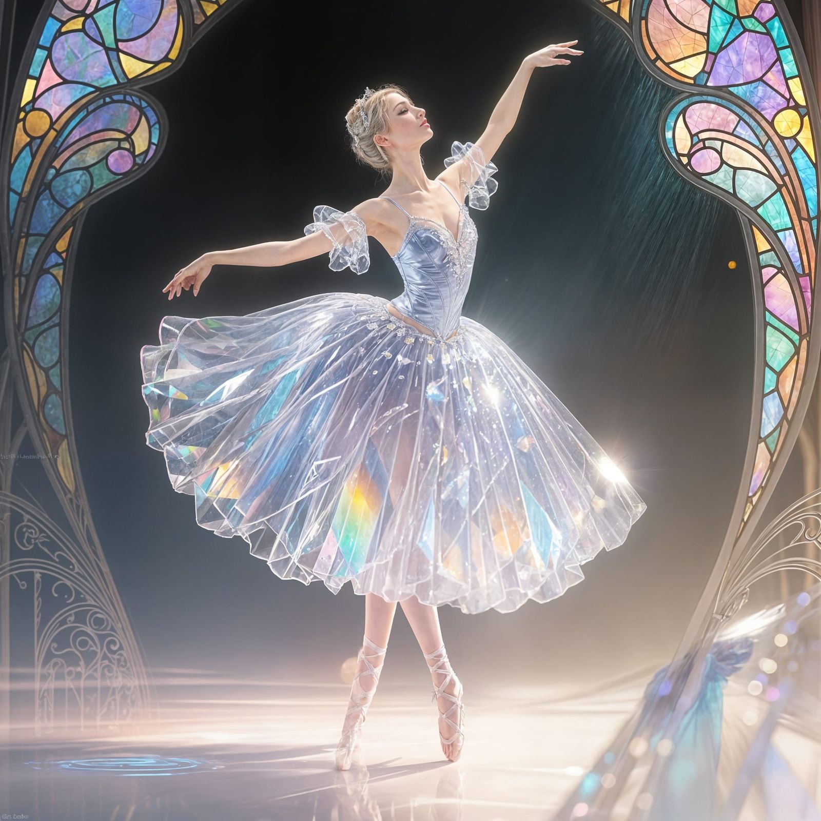 Crystal Ballerina  by @Richard D Shute