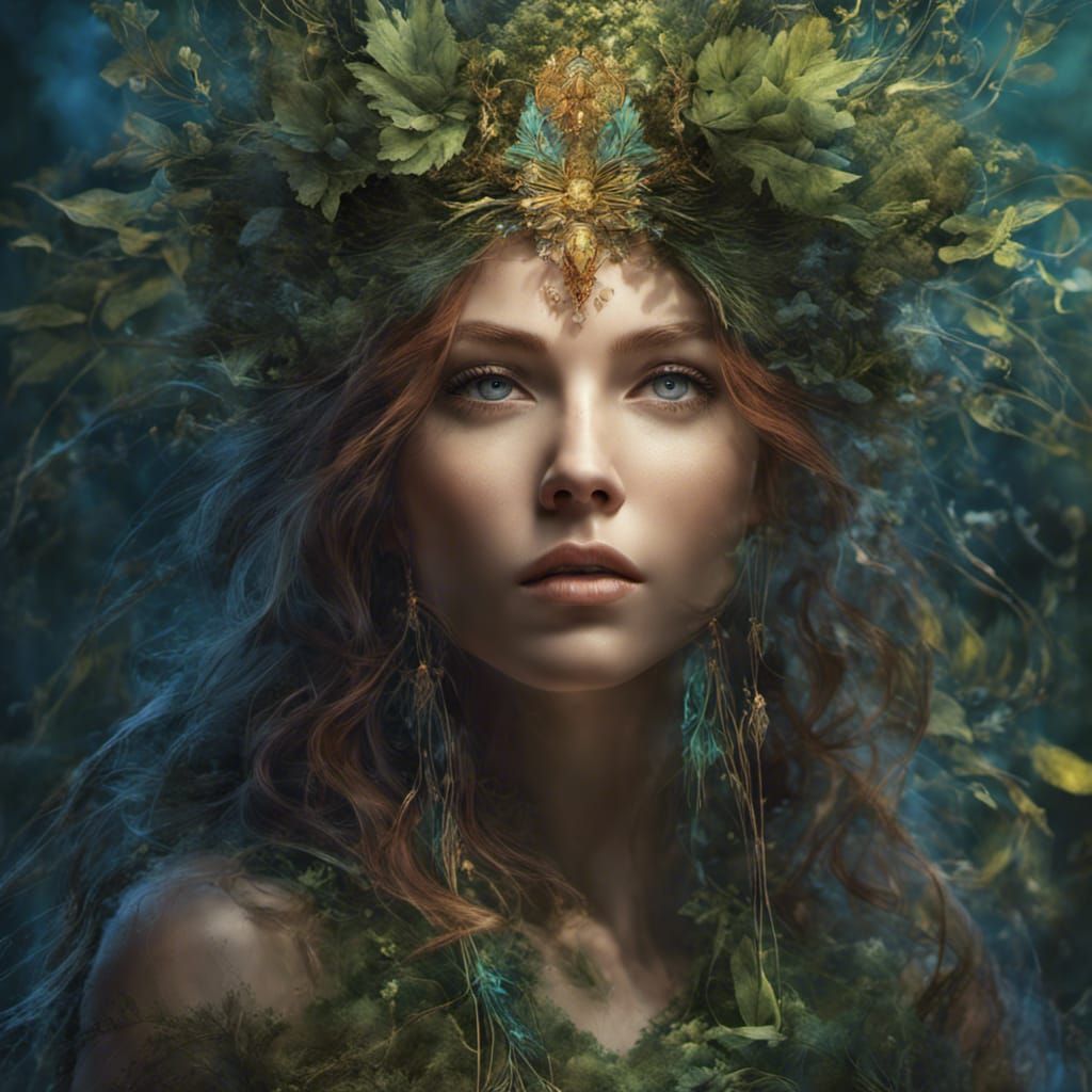 Forest Nymph - AI Generated Artwork - NightCafe Creator