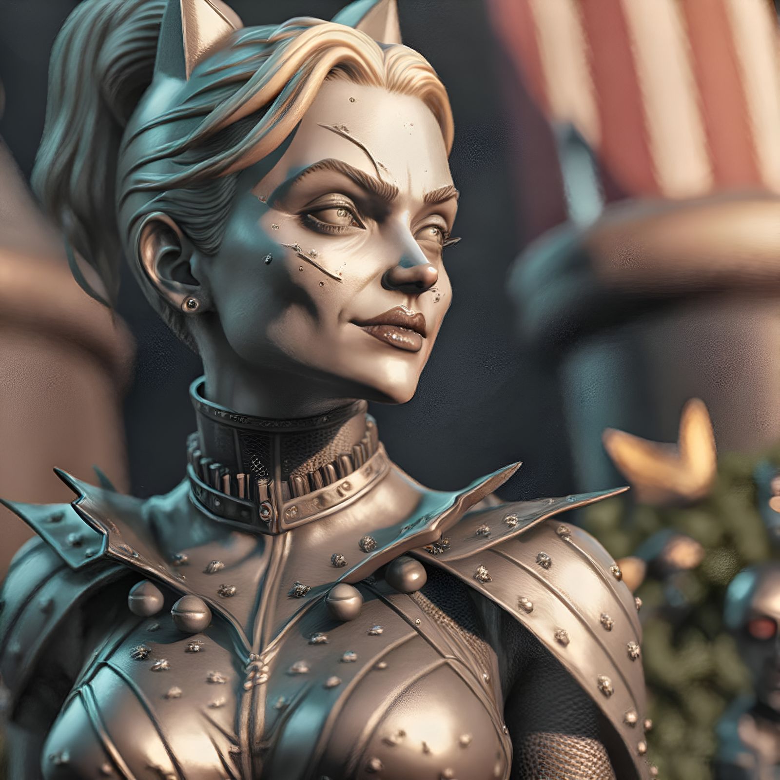 Harley Quinn made of tin. When will she be whole again?