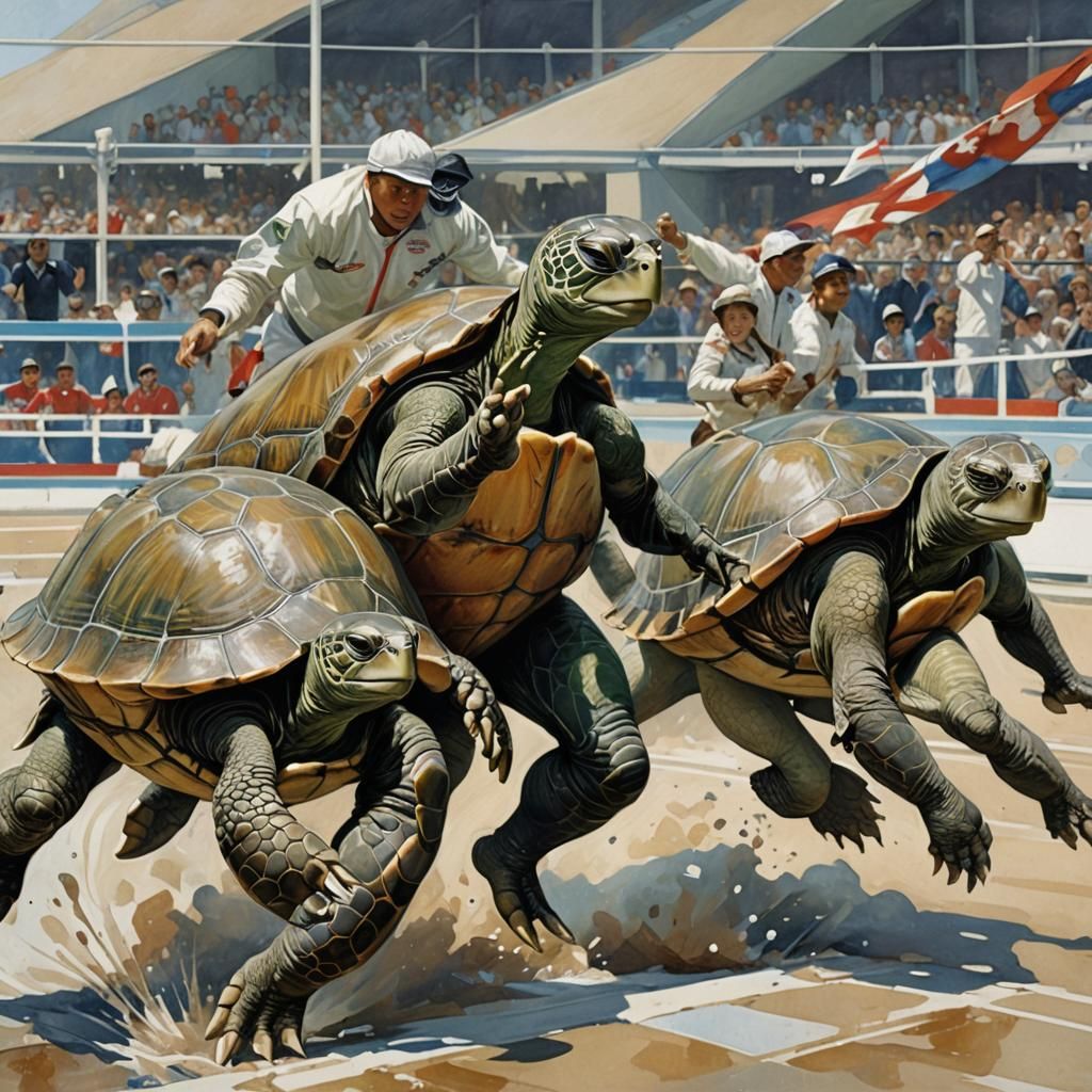 And the Race is on.