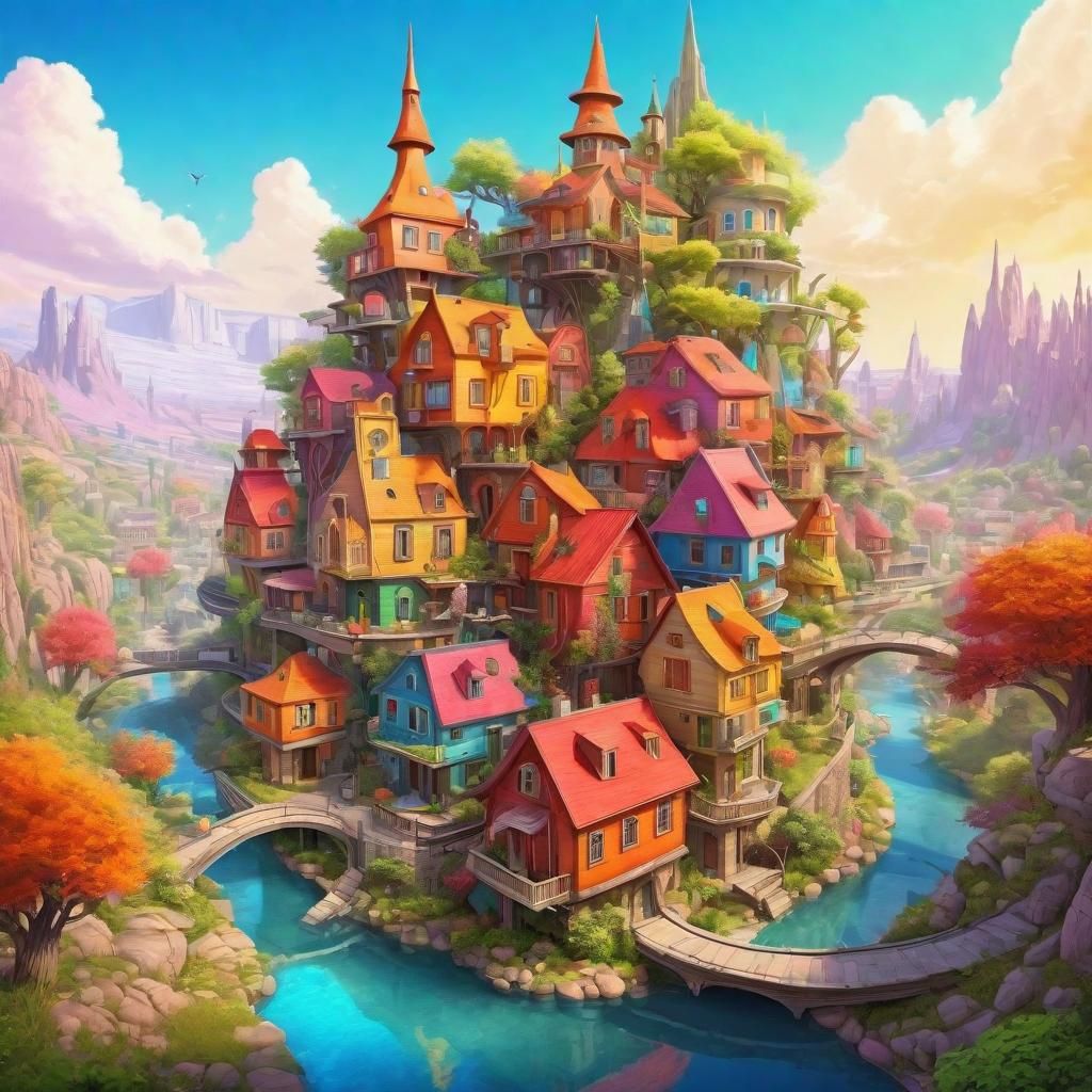 Cozy Village   by @Maarten Smeets