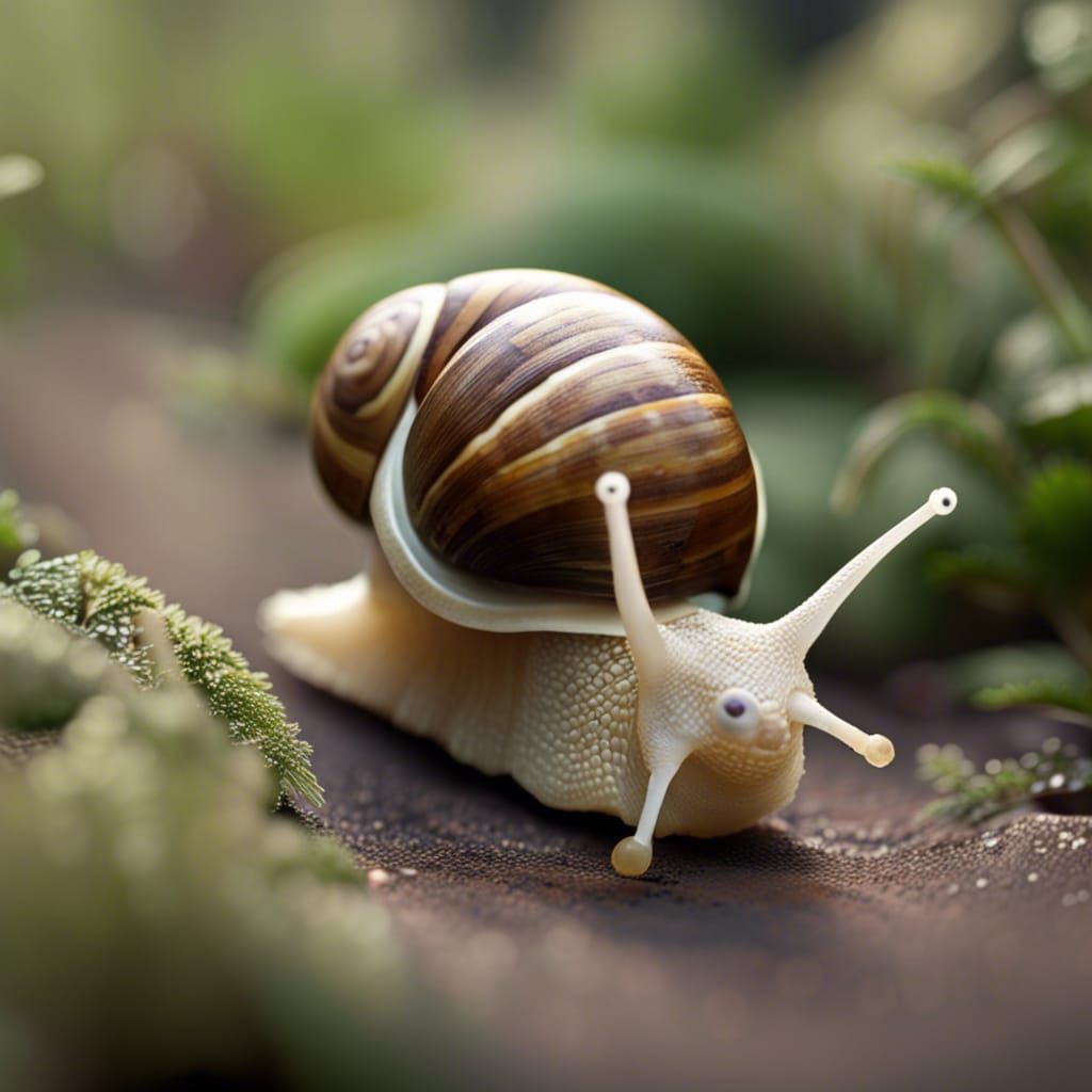 snail with no eyes