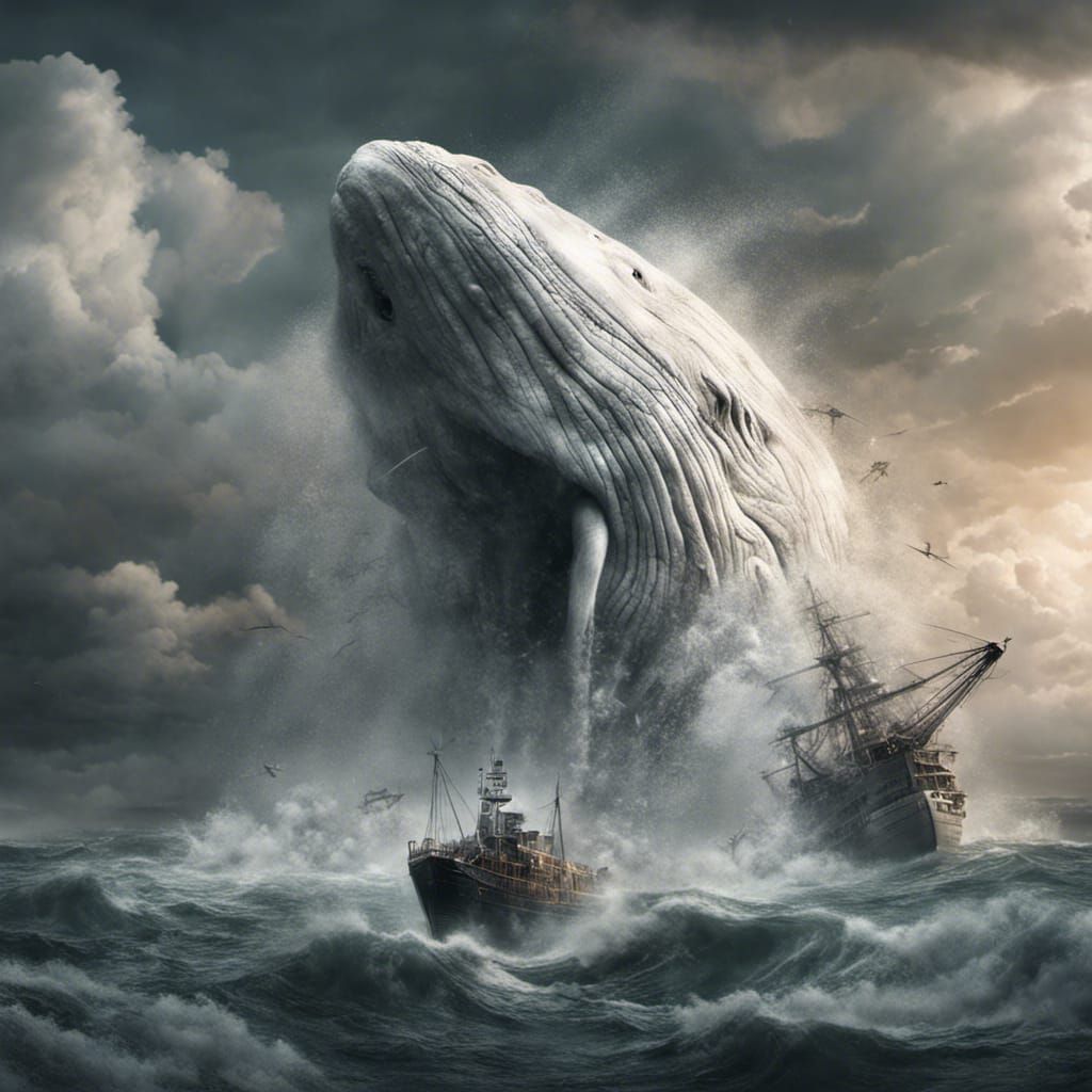 Moby-Dick - AI Generated Artwork - NightCafe Creator