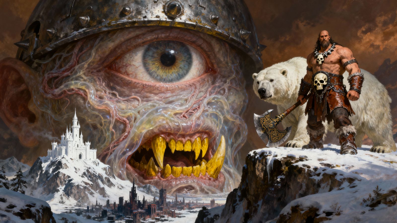 Kondar the Bold vs Bron Argoth, Warlock of the North