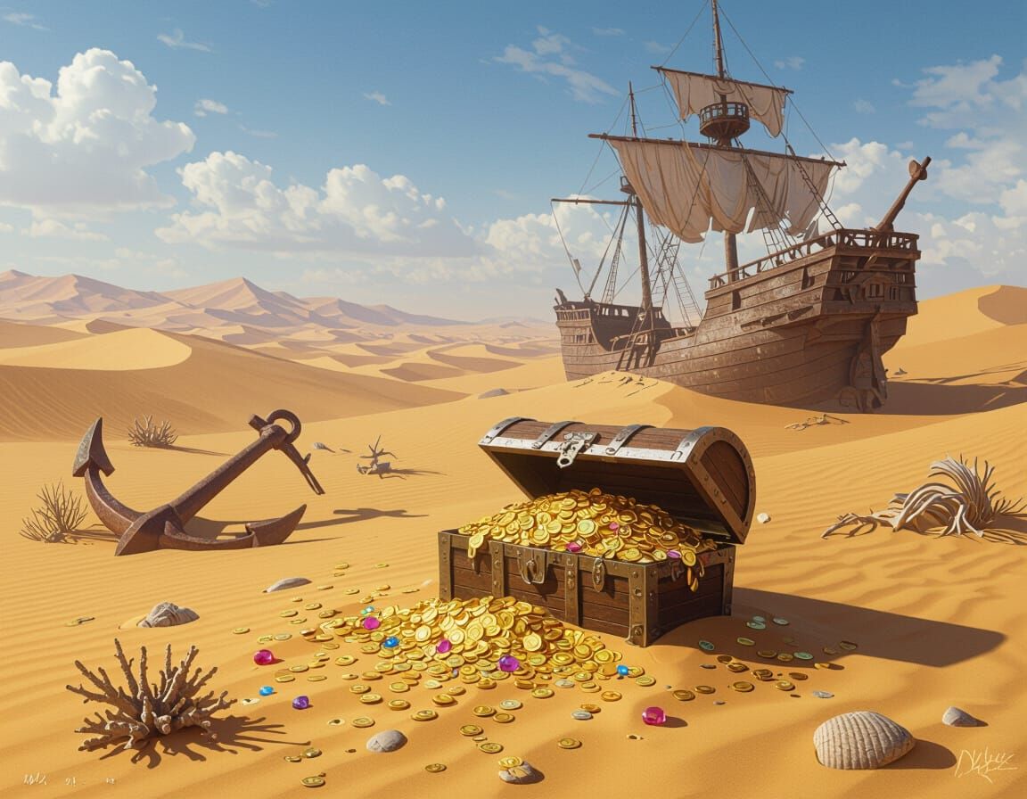 Treasure in the Desert