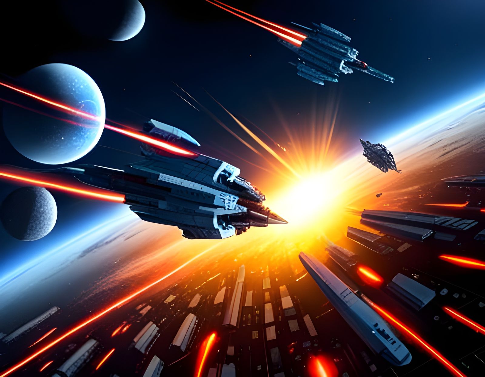 An Epic Space Battle