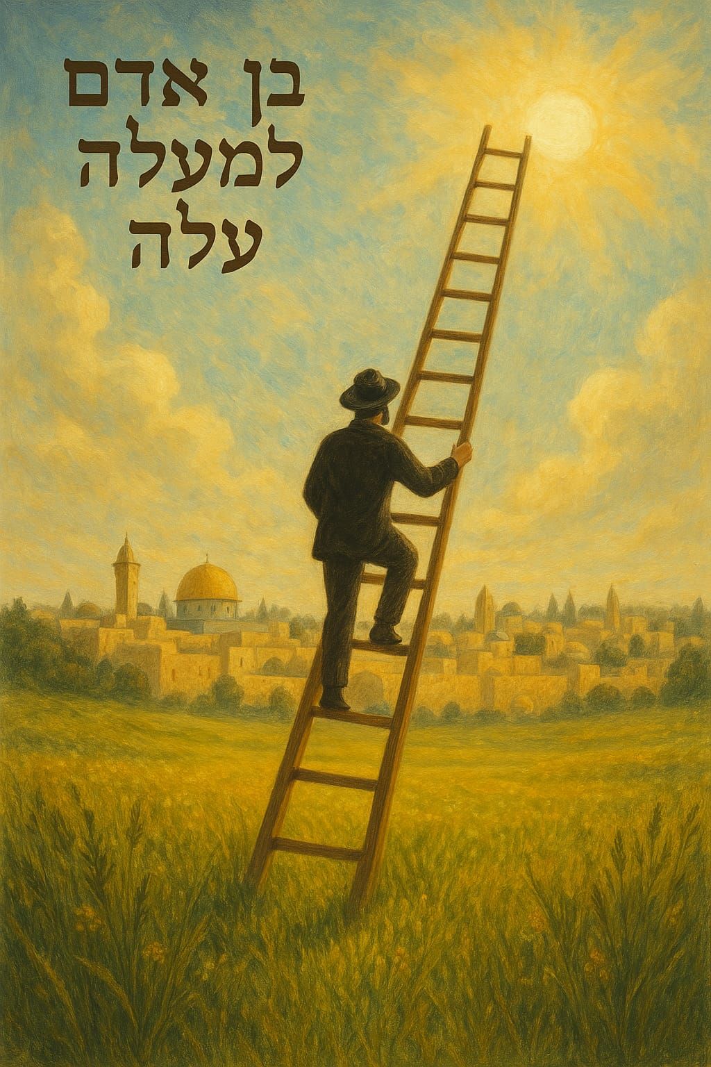בן אדם עלה למעלה עלה