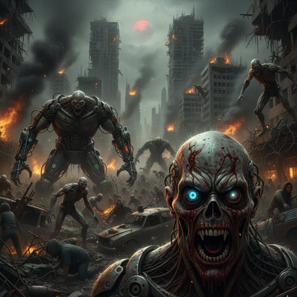 Apocalypse Engine  by @TheinvisibleMan