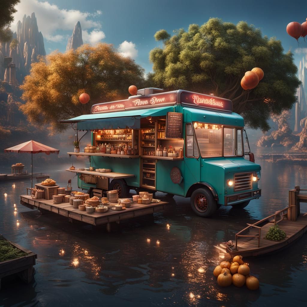 floating food truck