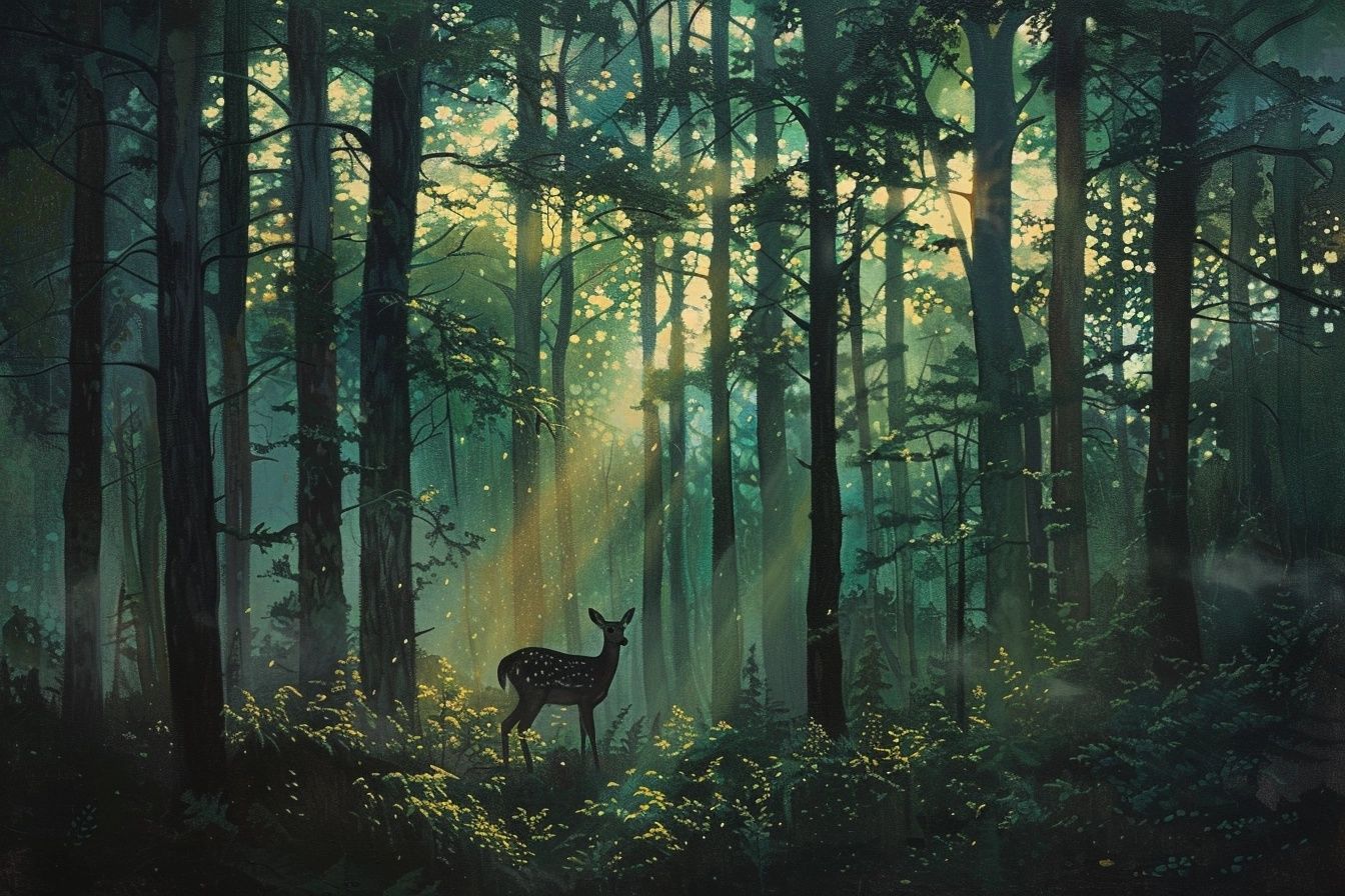 Deer in Forest