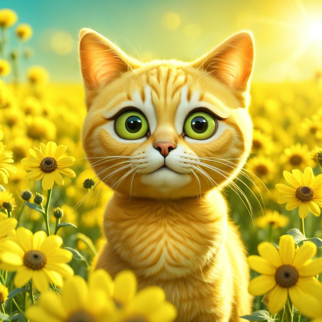 Mouses Killer in Flowers Field