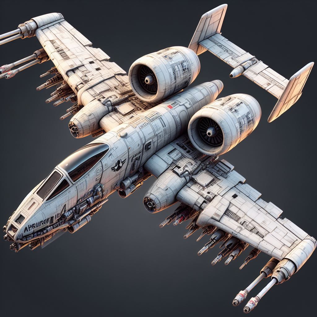 A-10 Warthog x X-Wing